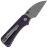 Нож CIVIVI Baby Banter Wharncliffe stonewash сталь Nitro-V рукоять Purple Canvas Micarta