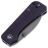 Нож CIVIVI Baby Banter Wharncliffe stonewash сталь Nitro-V рукоять Purple Canvas Micarta
