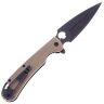 Нож Daggerr Arrow Flipper Black сталь D2 рукоять Tan G10