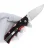 Нож Manly City сталь 14C28N рукоять Black/Red G10