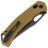 Нож SRM Retreiver blackwash сталь D2 рукоять Coyote G10 (9201-GW)