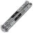 Нож-бабочка Reptilian Стикс-02 сталь D2 рукоять Steel/Black aluminium