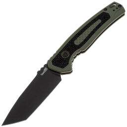 Нож Kershaw Launch 16 сталь CPM-M4 рукоять Olive Aluminium/Trac-Tec (7105OLBLK)