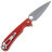 Нож Daggerr Arrow Flipper beadblast сталь VG-10 рукоять Red G10