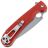 Нож Daggerr Arrow Flipper beadblast сталь VG-10 рукоять Red G10