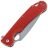 Нож Daggerr Arrow Flipper beadblast сталь VG-10 рукоять Red G10