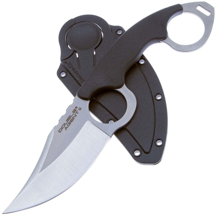 Нож Cold Steel Double Agent II сталь AUS-8A рукоять Zytel (39FN)