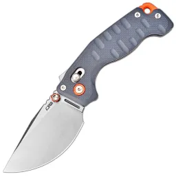Нож CJRB Doubletap stonewash сталь D2 рукоять Blue G10