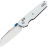 Нож Vosteed Talarurus satin сталь 14C28N рукоять White G10