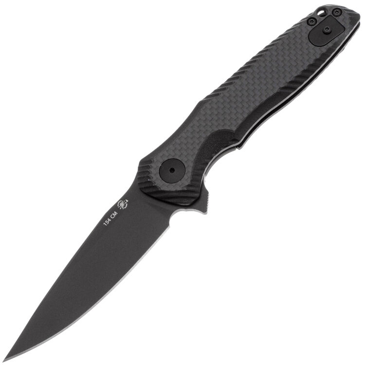 Нож Spartan Blades Poros сталь 154CM рукоять Black G10/Carbon Fiber