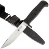 Нож Kizlyar Supreme Combat Convex Satin сталь VG-10 рукоять Black Kraton