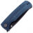 Нож Petrified Fish Beluga Blackwash сталь K110 рукоять Blue Micarta