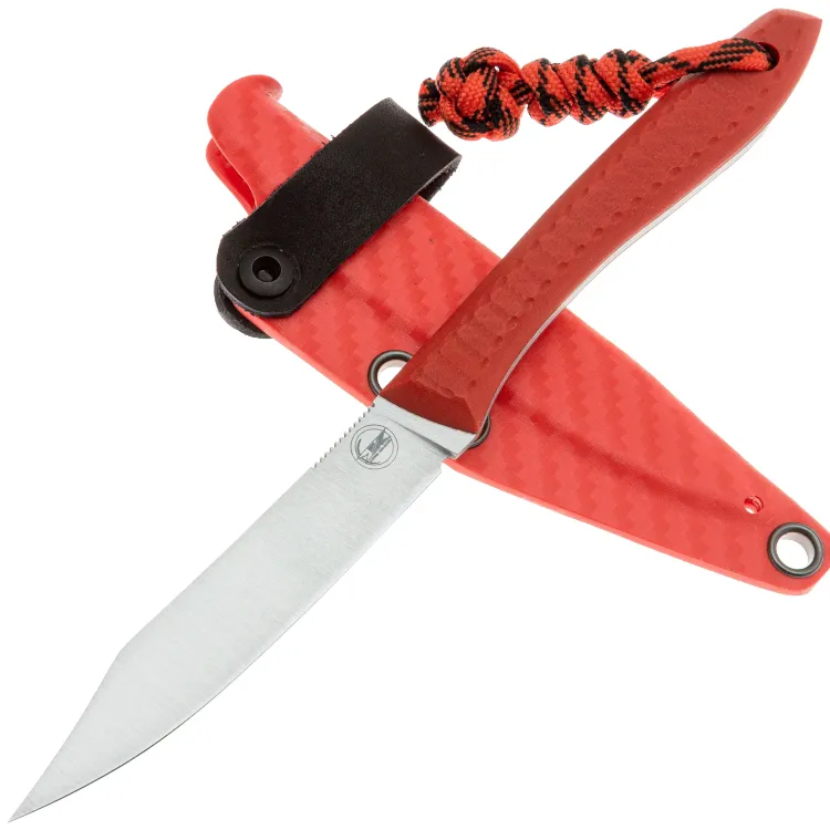 Нож 7 Ножей Щегол сталь N690 рукоять Red G10