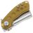 Нож Kansept Mini Korvid satin сталь S35VN рукоять Amber Ultem