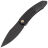 Нож WE Knife Sine Wave blackwash сталь M390 рукоять Black Titanium (WE23069B-1)