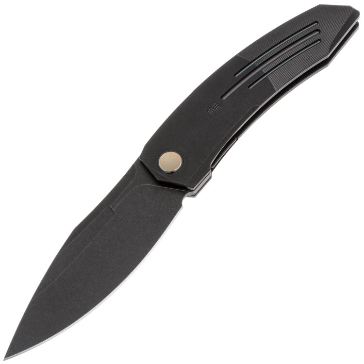 Нож WE Knife Sine Wave blackwash сталь M390 рукоять Black Titanium (WE23069B-1)