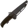 Нож Кизляр Финский сталь AUS-8 черный рукоять эластрон Черный (014305)