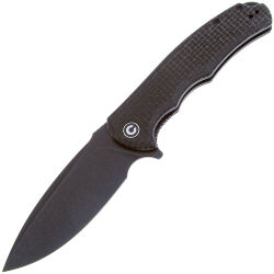 Нож CIVIVI Praxis Blackwash сталь 9Cr18MoV рукоять Black Micarta (C803G)