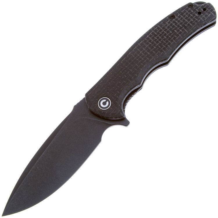Нож CIVIVI Praxis Blackwash сталь 9Cr18MoV рукоять Black Micarta (C803G)