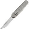 Нож Remette Swordfish Clip Point сталь M390 рукоять Sandblast Titanium/Copper CF (ZL101A4)