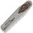 Нож Remette Swordfish Clip Point сталь M390 рукоять Sandblast Titanium/Copper CF (ZL101A4)