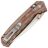 Нож Vosteed Mini Psyop satin сталь Elmax рукоять Red Norplex UltreX Micarta