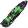 Нож Kershaw Leek Blackwash сталь 14C28N рукоять Digital Green Aluminium (1660DGRN)