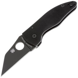 Нож Spyderco Microjimbo Black cталь S30V рукоять Black G10 (C264GPBK)