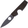 Нож Daggerr Cigarknife blackwash сталь N690 рукоять Black G10
