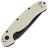 Нож Ontario RAT-2 black сталь AUS-8 рукоять Ivory GFN (8862BONE)