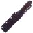 Нож Owl Knife North-S сталь N690 рукоять черно-оранжевый G10