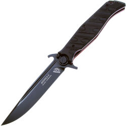 Нож НОКС Финка-С black сталь D2 рукоять Black G10 (342-709406)