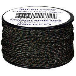 Паракорд Atwoodrope Micro Cord Woodland 38м