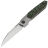 Нож WE Knife Brr15 satin сталь M390 рукоять Gray Titanium/Jungle Wear FatCarbon (WE24007-4)