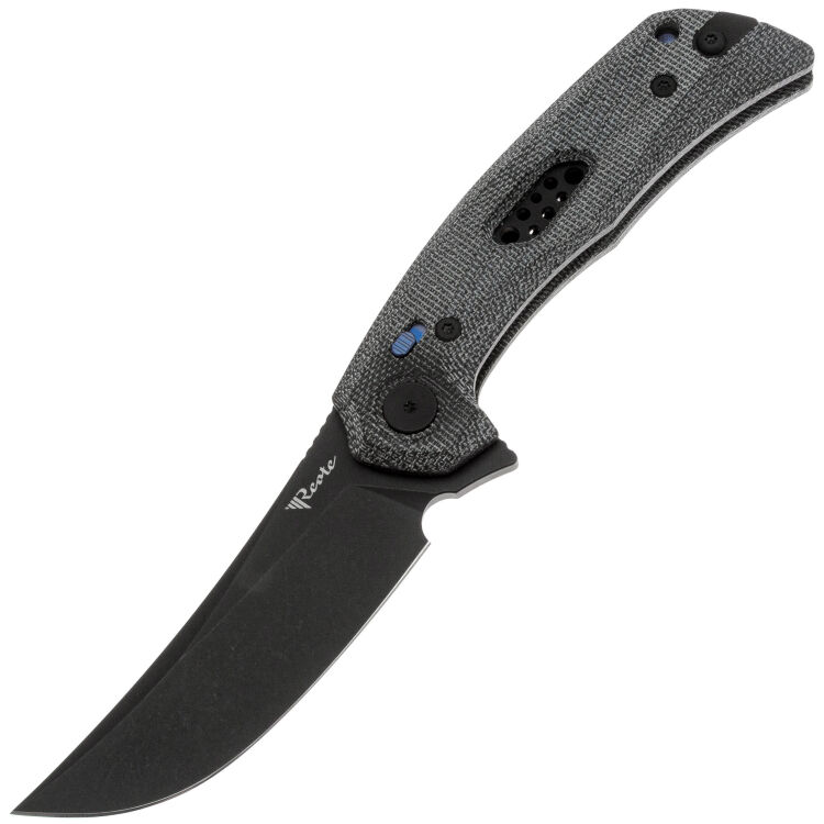 Нож Reate PL-7 black PVD сталь Nitro-V рукоять Black Micarta