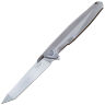 Нож Rike Knife 1707T сталь M390 рукоять Plain Ti