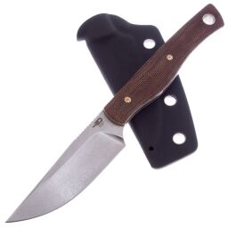 Нож Bestech Heidi Blacksmith сталь D2 рукоять Brown Canvas Micarta (BFK01E)