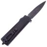 Нож Daggerr Кощей blackwash сталь D2 рукоять Black Aluminium