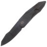 Нож WE Knife Solid blackwash сталь CPM-20CV рукоять Black Titanium (WE22028-1)