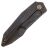 Нож WE Knife Solid blackwash сталь CPM-20CV рукоять Black Titanium (WE22028-1)