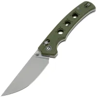 Нож CIVIVI Noctis stonewash сталь Nitro-V рукоять Olive Canvas Micarta (C24020C-3)