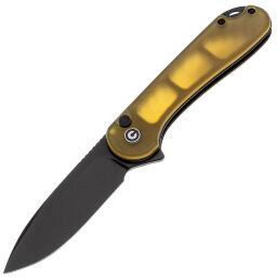 Нож CIVIVI Button Lock Elementum II black сталь Nitro-V рукоять Beadblasted Ultem (C18062P-8)