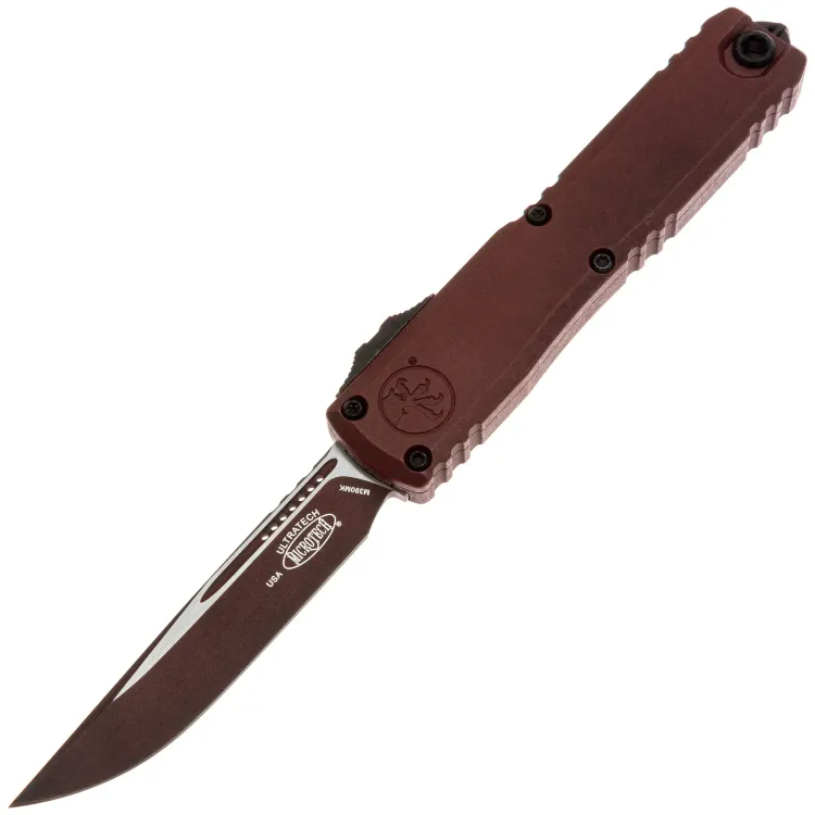 Нож Microtech Ultratech Gen III ZBP S/E Weathered Crimson сталь M390MK рукоять Aluminum (1121-1WCM)