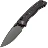 Нож Remette Steed DLC сталь M390 рукоять Black Titanium/Black-Purple Carbon Fiber (RTWS-BY)