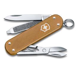 Нож-брелок Victorinox Classic SD Alox Wet Sand 58мм. (0.6221.255G)