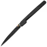 Нож CJRB Lanky PVD сталь AR-RPM9 рукоять Black Aluminum