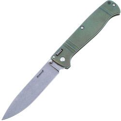 Нож Shokuroff M2104 сталь Elmax рукоять титан Emerald