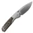 Нож Vosteed Psyop 299 satin сталь S35VN рукоять Ti/Brown GID Micarta
