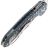 Нож Vosteed Thunderbird satin сталь M390 рукоять Blue Cloud Carbon fiber