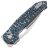 Нож Vosteed Thunderbird satin сталь M390 рукоять Blue Cloud Carbon fiber
